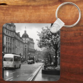 Porte-clés Vue élégante sur rue (Verso)