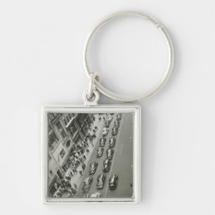 Porte-clés Vue élevée par New York City des Etats-Unis New