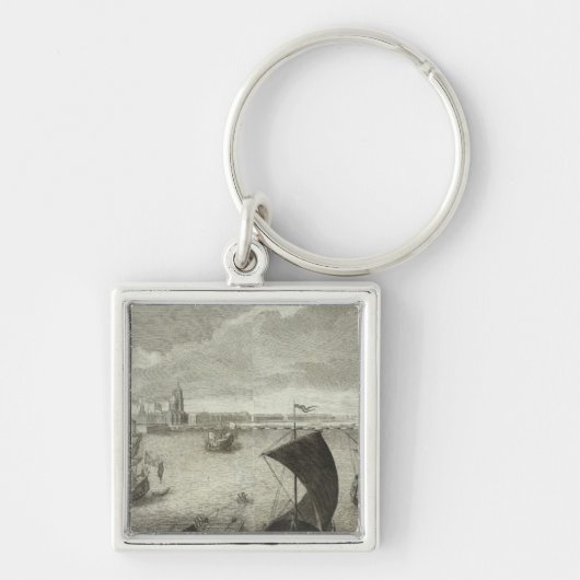 Porte-clés Vue gravée de Saint-Pétersbourg 5 (Devant)