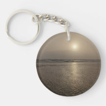 Vue mer coucher de soleil porte - clé 🤩