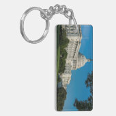 Porte-clés Vue occidentale de bâtiment de capitol (Devant gauche)