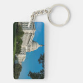 Porte-clés Vue occidentale de bâtiment de capitol (Dos)