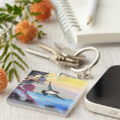 Porte-clés Vue Oiseaux (Devant Droit)