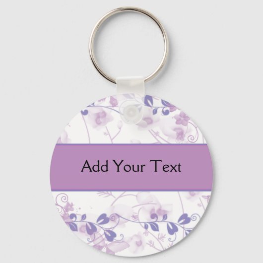 Porte-clés Vue papillon en Lilac violet (Recto)