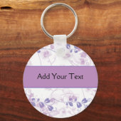 Porte-clés Vue papillon en Lilac violet (Recto)