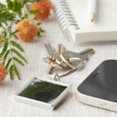 Porte-clés Vue satellite de la Nouvelle-Angleterre (Côté)