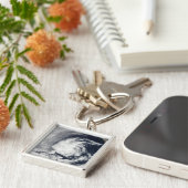 Porte-clés Vue satellite des Blas de dépression tropicale (Côté)