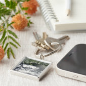 Porte-clés Vue satellite des fuites d'huile 2 (Côté)