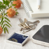 Porte-clés Vue satellite des Îles-du-Prince-Édouard (Côté)