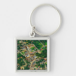 Porte-clés Vue Skyliner en direction sud sur Ashland, OR