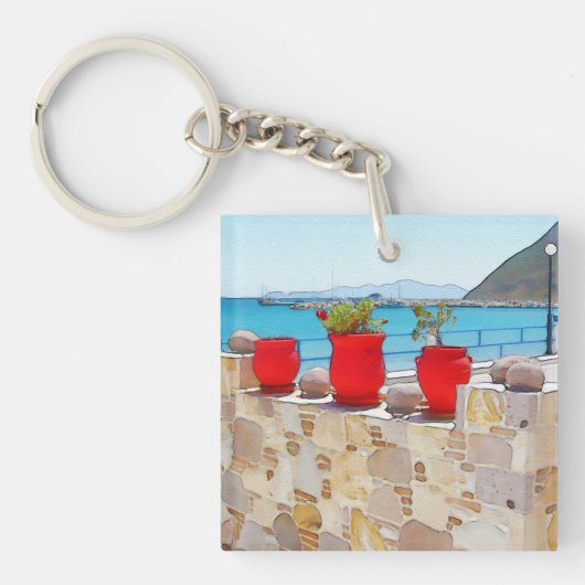 Porte-clés Vue sur la mer (Devant)