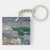 Porte-clés Vue sur le centre historique de Rome (Dos)