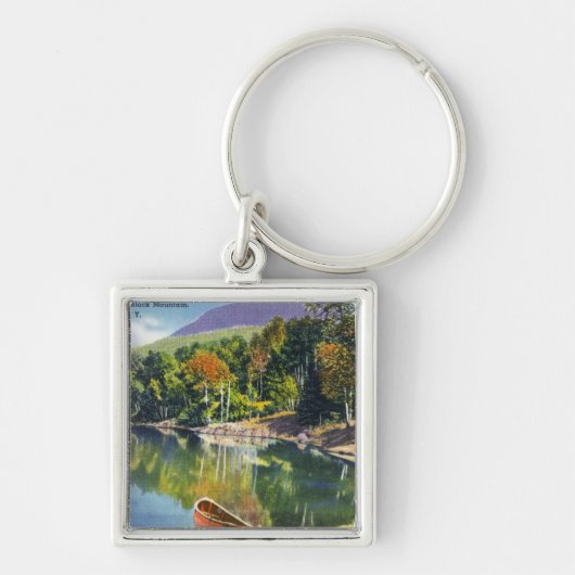 Porte-clés Vue sur Paradise Bay et Black Mountain depuis (Devant)