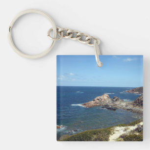 Porte-clés Vues côtières de l'Australie bord de mer et océan,