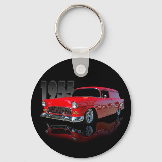 Porte-clés wagon à panneau 1955 (Recto)