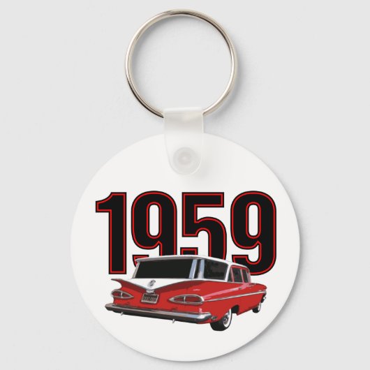 Porte-clés Wagon Chevy 1959 (Recto)