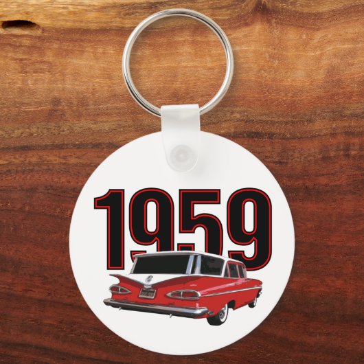 Porte-clés Wagon Chevy 1959 (Recto)