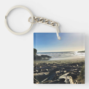 Porte-clés Waikiki Beach, cape Disappointment, Washington