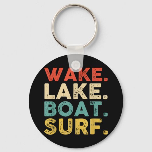 Porte-clés Wake Surfing Wake Surf Wake Surfing Rope Wake Surf (Recto)