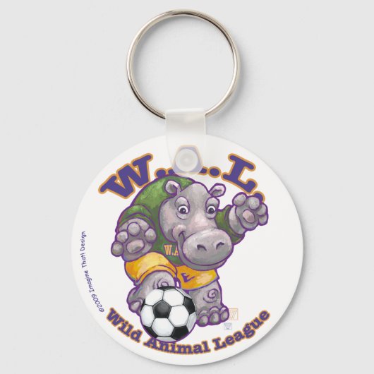 Porte-clés WAL Soccer (Recto)