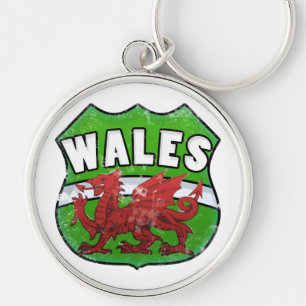 PORTE-CLÉS WALES BADGE