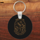 Porte-clés Walk With Me 2026 Lds Youth Theme Camp (Recto)