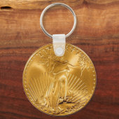 Porte-clés Walking Liberty 1 Dollar Gold COIN (Recto)