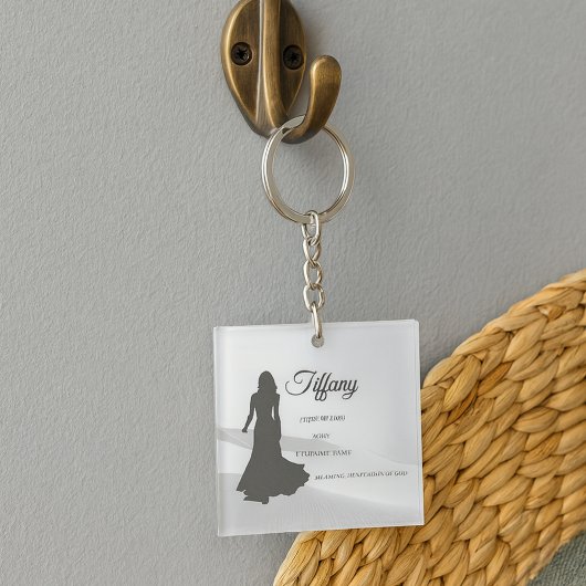 Porte-clés Walking With Grace Acrylic Keychain