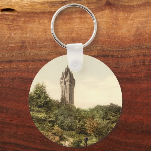 Porte-clés Wallace Monument, Stirling, Écosse (Verso)