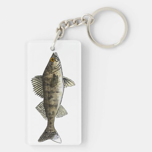 Porte-clés Walleye (Dos)