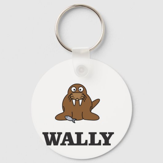 Porte-clés wally the walrus ouais (Recto)