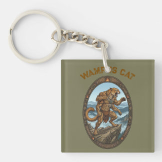 Porte-clés Wampus Cat Mythic Guardian - Appalachian Art