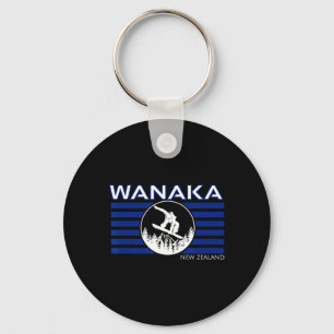 Porte-clés Wanaka Nouvelle-Zélande Snowboard Néo-Zélandais Ne