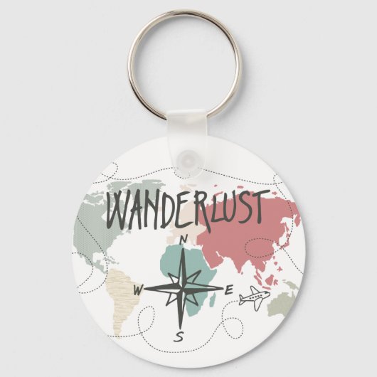 Porte-clés Wanderlust (Recto)