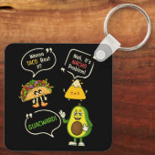 Porte-clés Wanna Taco Bout It Nacho Problème Avocado Lover Gu (Verso)