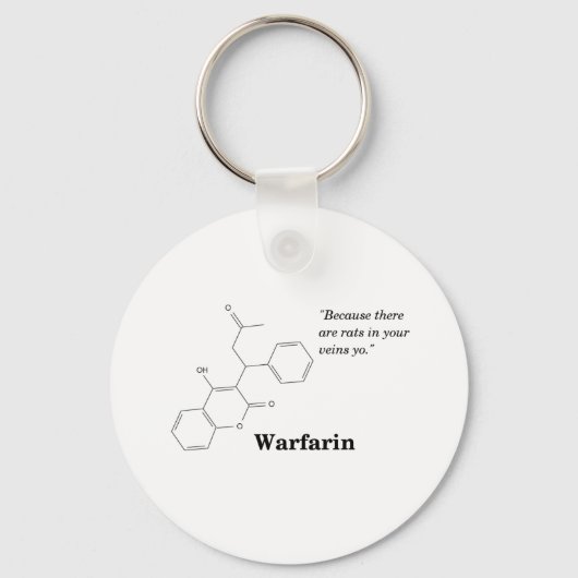 Porte-clés Warfarin (Thinner Blood) (Recto)