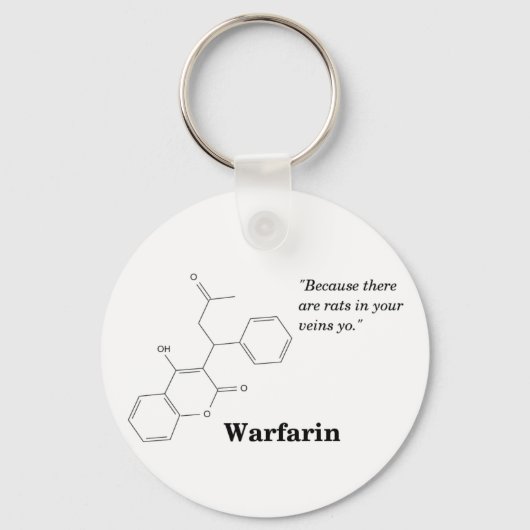 Porte-clés Warfarin (Thinner Blood) (Recto)