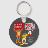 Porte-clés Warm Hearts Melt Ice (Verso)