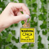 Porte-clés Warning Chick with Black Belt Keychain (main)