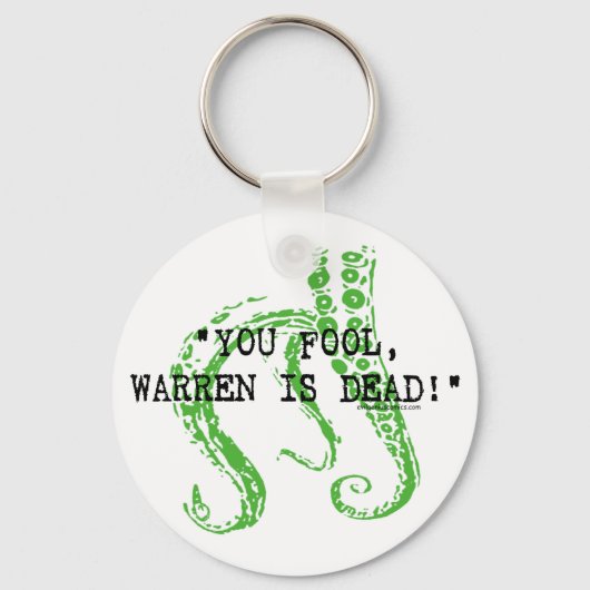 Porte-clés Warren est mort H. P. Lovecraft (Recto)