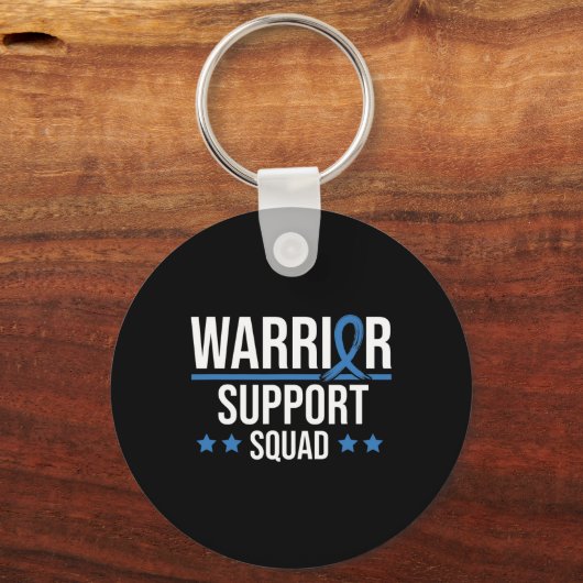 Porte-clés Warrior Support Squad Diabetes Awareness (Recto)