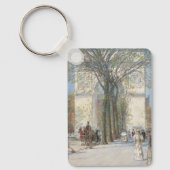 Porte-clés Washington Arch, Spring de Frederick Childe Hassam (Recto)