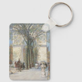 Porte-clés Washington Arch, Spring de Frederick Childe Hassam (Verso)
