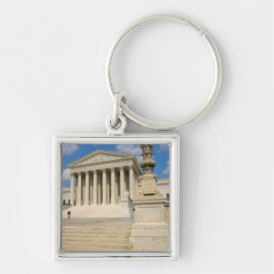 Porte-clés Washington, C.C, bâtiment de court suprême