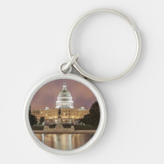 Porte-clés Washington DC, bâtiment de capitol (Devant)