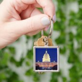 Porte-clés Washington DC Capitol américain à Dusk (main)