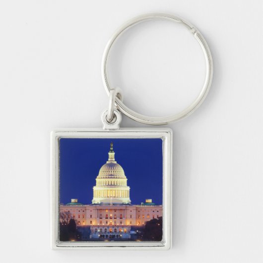Porte-clés Washington DC Capitol américain à Dusk (Devant)