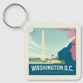 Porte-clés Washington DC | La capitale de notre nation (Recto)