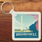 Porte-clés Washington DC | La capitale de notre nation (Recto)
