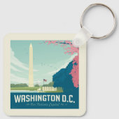 Porte-clés Washington DC | La capitale de notre nation (Dos)